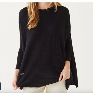 Mersea Catalina Travel Sweater, Black, One-size